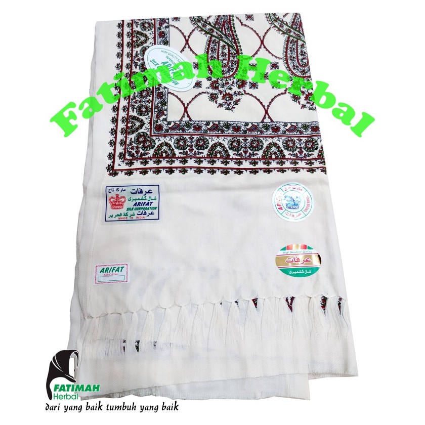 Sorban Sorban Kashmiri India - Surban Arifat Impor - Sorban Tenun - Besar panjang motif halus