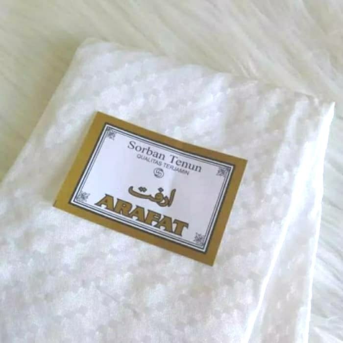 Sorban Sorban untuk Oleh-oleh Haji dan Umroh / Sorban Tenun Arafat panjang motif halus