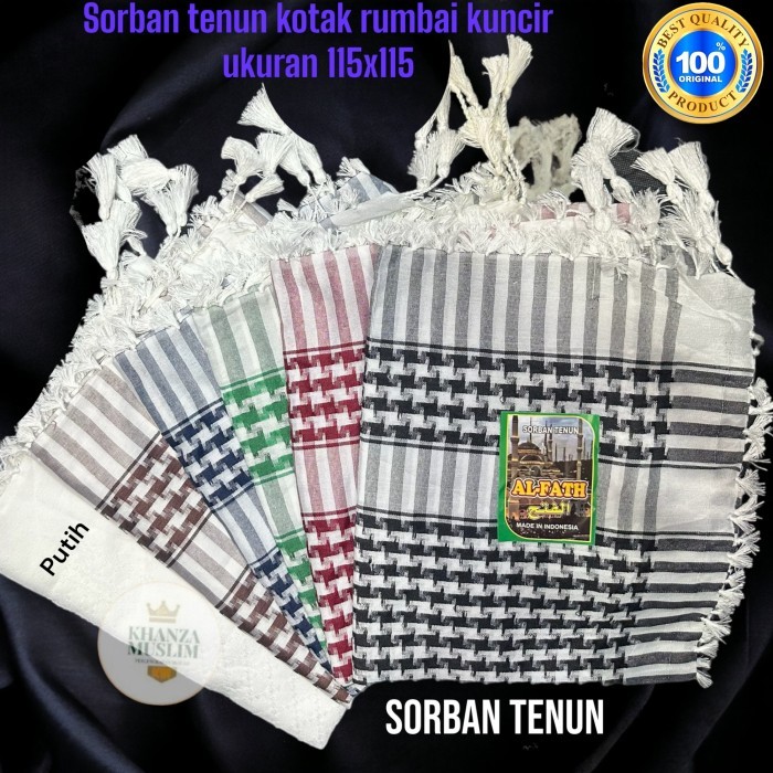 Sorban GROSIR SORBAN/SORBAN KOTAK RONCE - GrosirMix motif halus arab