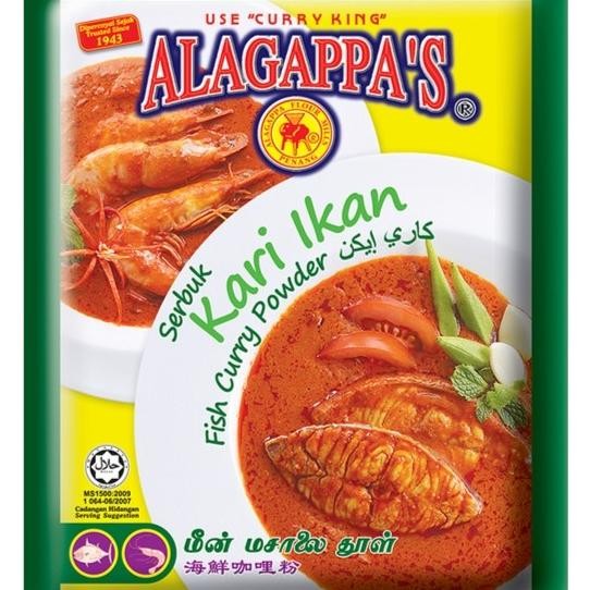 

>*>*>*>*] SERBUK KARI IKAN (FISH CURRY POWDER) ALAGAPPA'S 250G