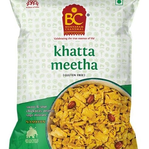 

Open DS] KHATTA MEETHA BHIKHARAM CHANDMAL 200G / Namkeen / Indian Snacks