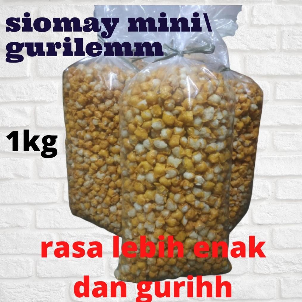 

Siomay Mini Kering Topping Baso Aci Dan Seblak 1Kg