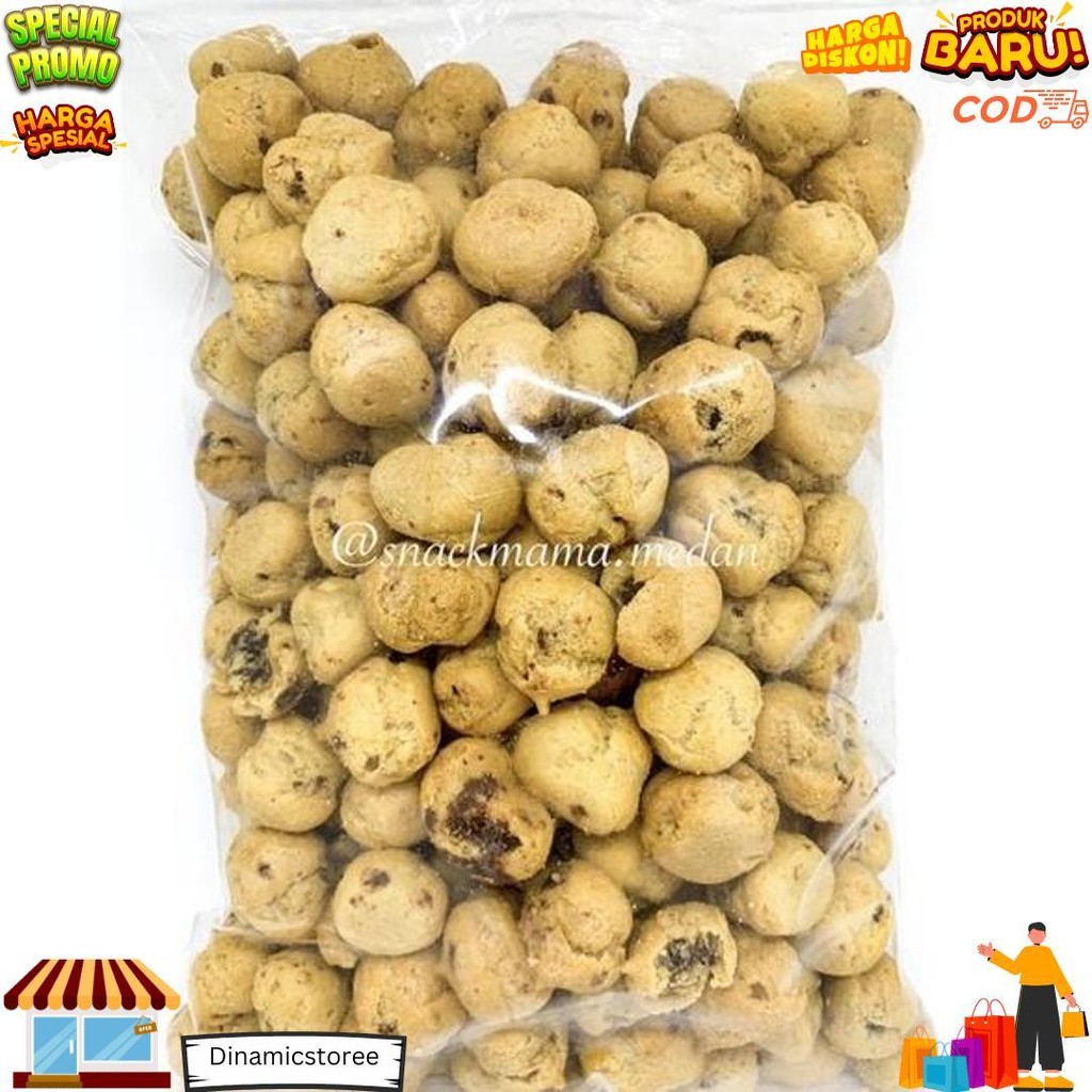 

[500Gr] Soes Coklat Lumer / Double Coklat / Kue Sus Kering / Sus Coklat D Promo 10.10
