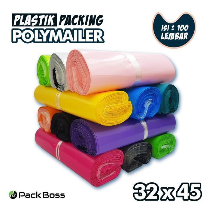 

Sale 32X45 Polymailer Packboss Isi 100 *Kualitas Boss * Harga Termurah*