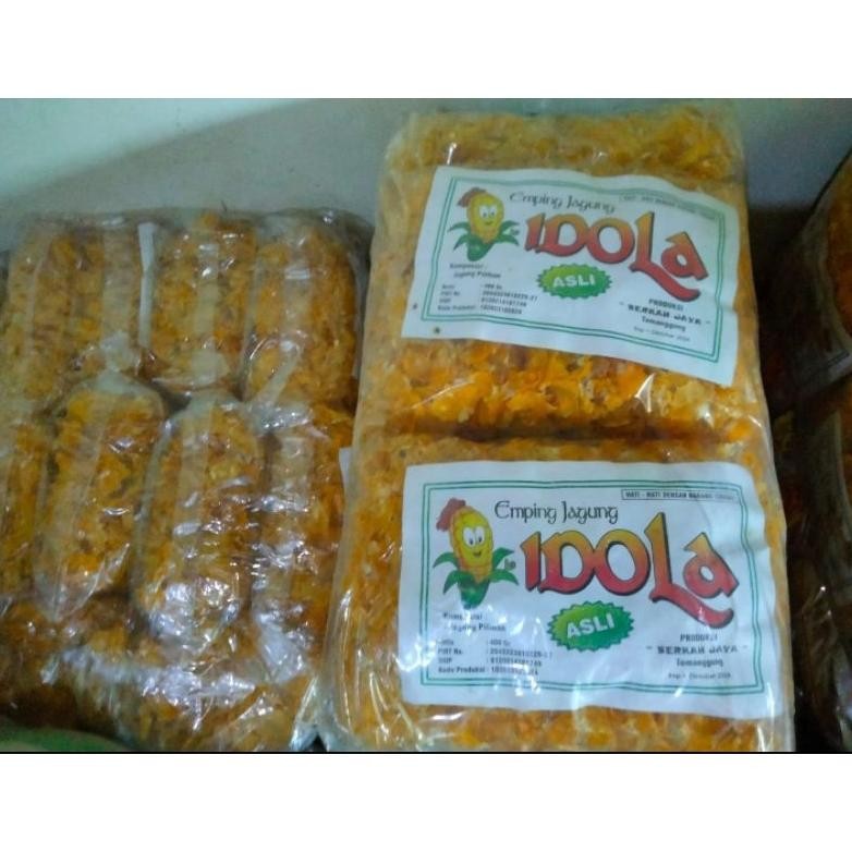 

emping jagung IDOLA 1 ball isi 10 bks