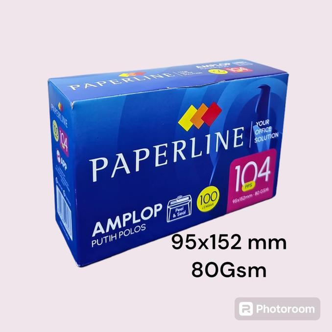 

Sale Amplop Putih Polos Paperline 104 (5 Pak)