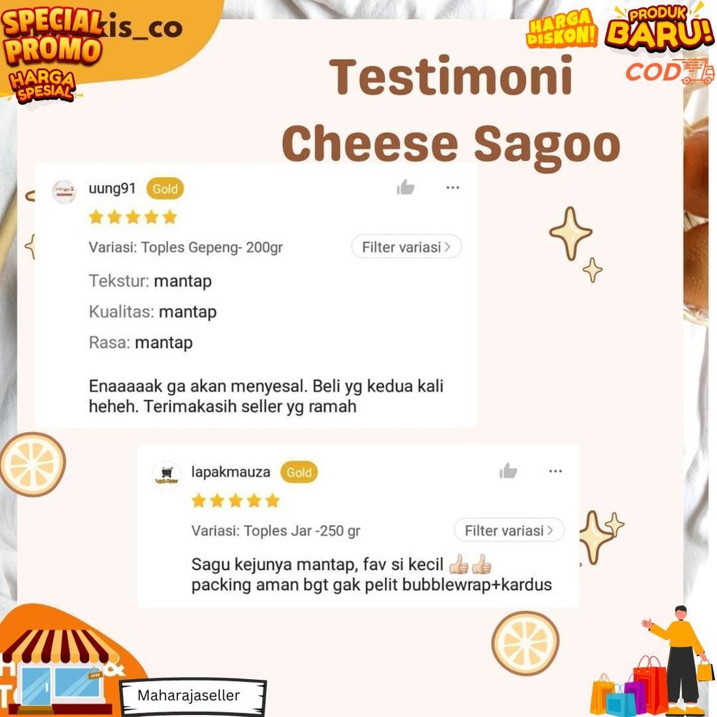 

Kue Sagu Keju Premium Cheese Sagoo Premium - Kue Sagu Premium Keju Edam Kue Kering Kue Lebaran Sagu Keju Enak Sagu Keju Murah Sagu Keju Premium D Gratis Ongkir