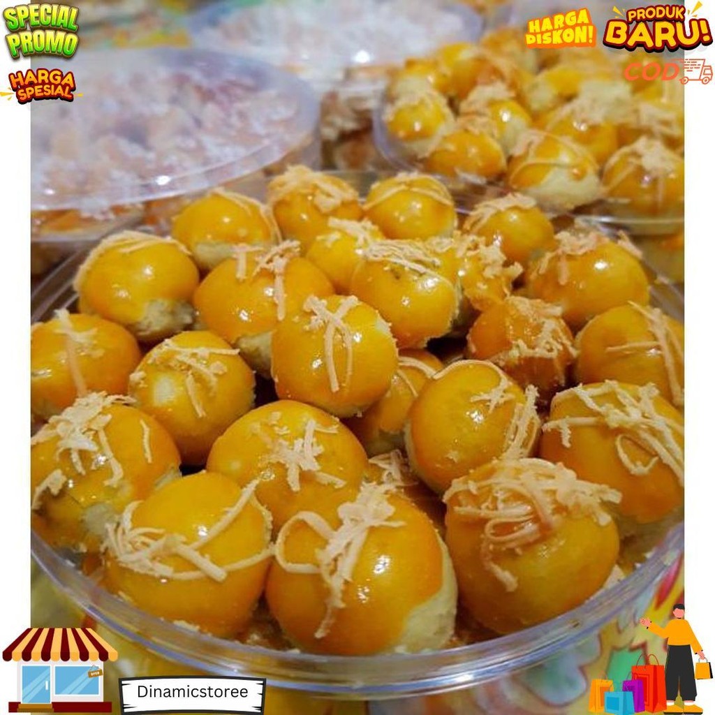 

Kue Kering Nastar Nanas Wisman Isi 250 Gram (1/4 Kg ) Toping Keju Homemade Termurah / Kue Lebaran D Termurah