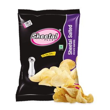 

>*>*>*>*] SALTED POTATO WAFERS 150g SHEETAL / Indian Snack / Cemilan / Namkeen