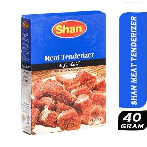 {{{{}}] MEAT TENDERIZER 40g SHAN / Pelunak Daging / Rempah / Powder