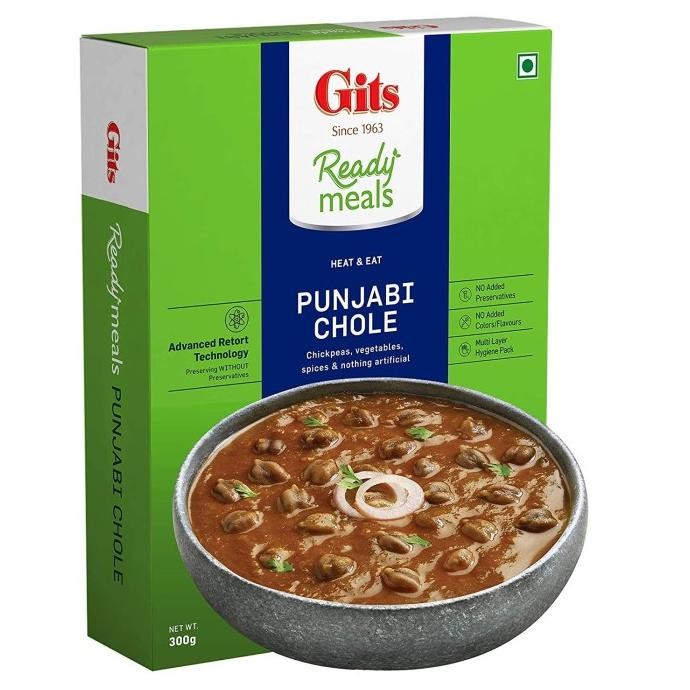 

$+$+$+$+] Makanan India Gits Ready Meal Punjabi Chole 300 g