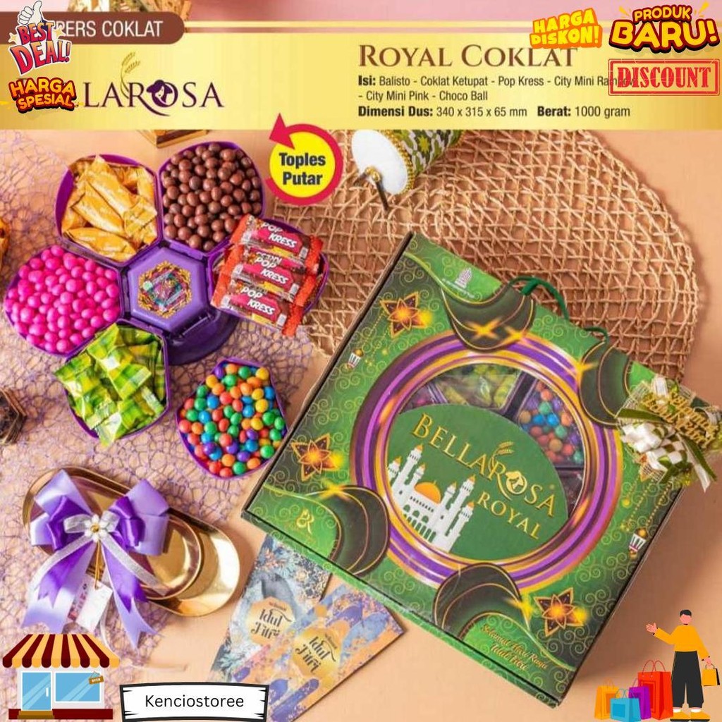 

Claiydream Bellarosa Paket Royal Coklat Bella Rosa Hampers Lebaran Paket Kue Kering Free Bubble Wrap D Sale