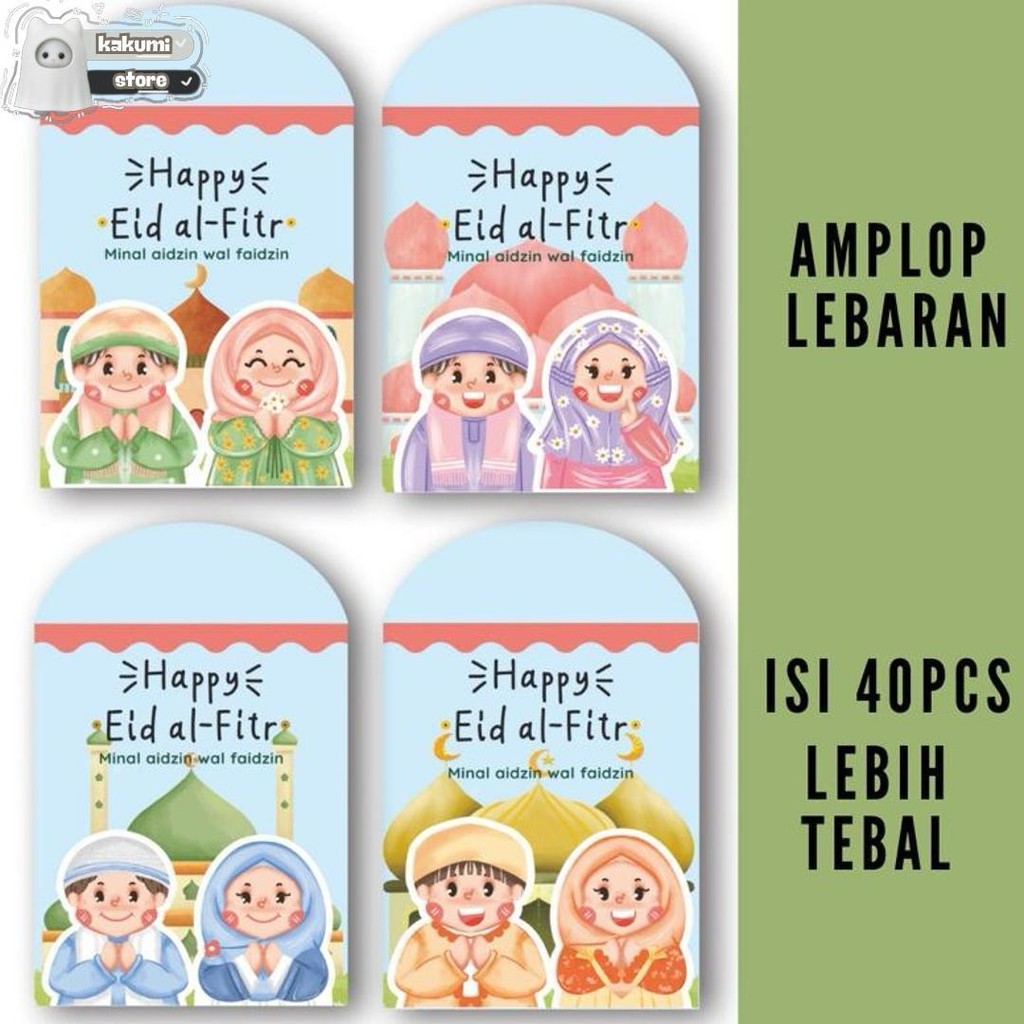 

Amplop Lebaran Isi 40 Pcs Angpao Lebaran Diskon