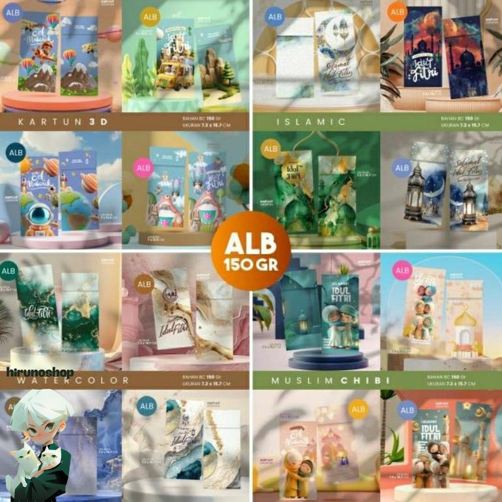 

Amplop Lebaran Murah (Isi 100Pcs) | Bahan Aster 150Gr | Isi 4 Desain (Sesuai Tema) | Grosir Amplop Cod