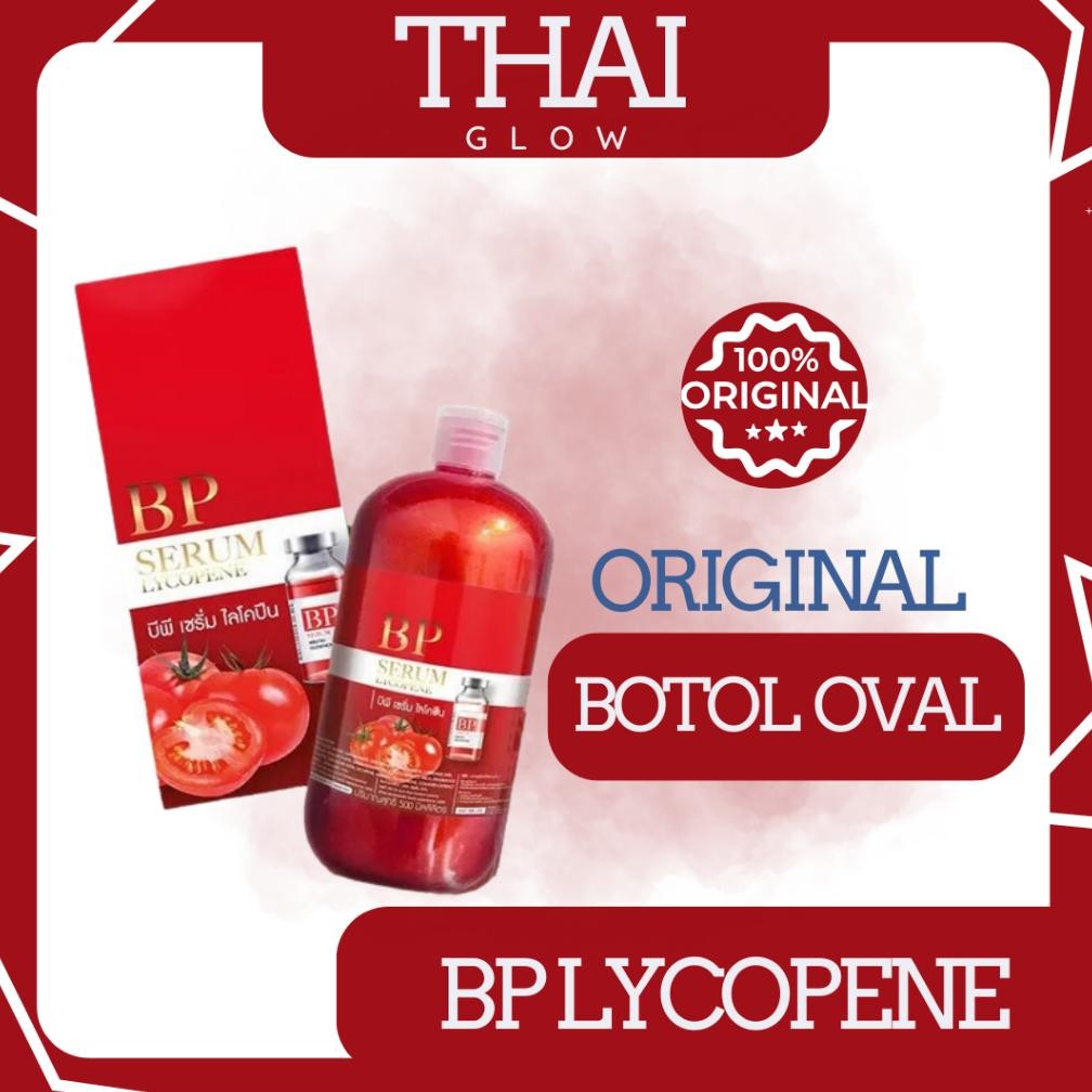 [THAIGLOW] BP Serum Lycopene | BP Lycopene Serum Thailand 500ml | BP LYCOPENE BOOSTER DOSE VITAMIN C
