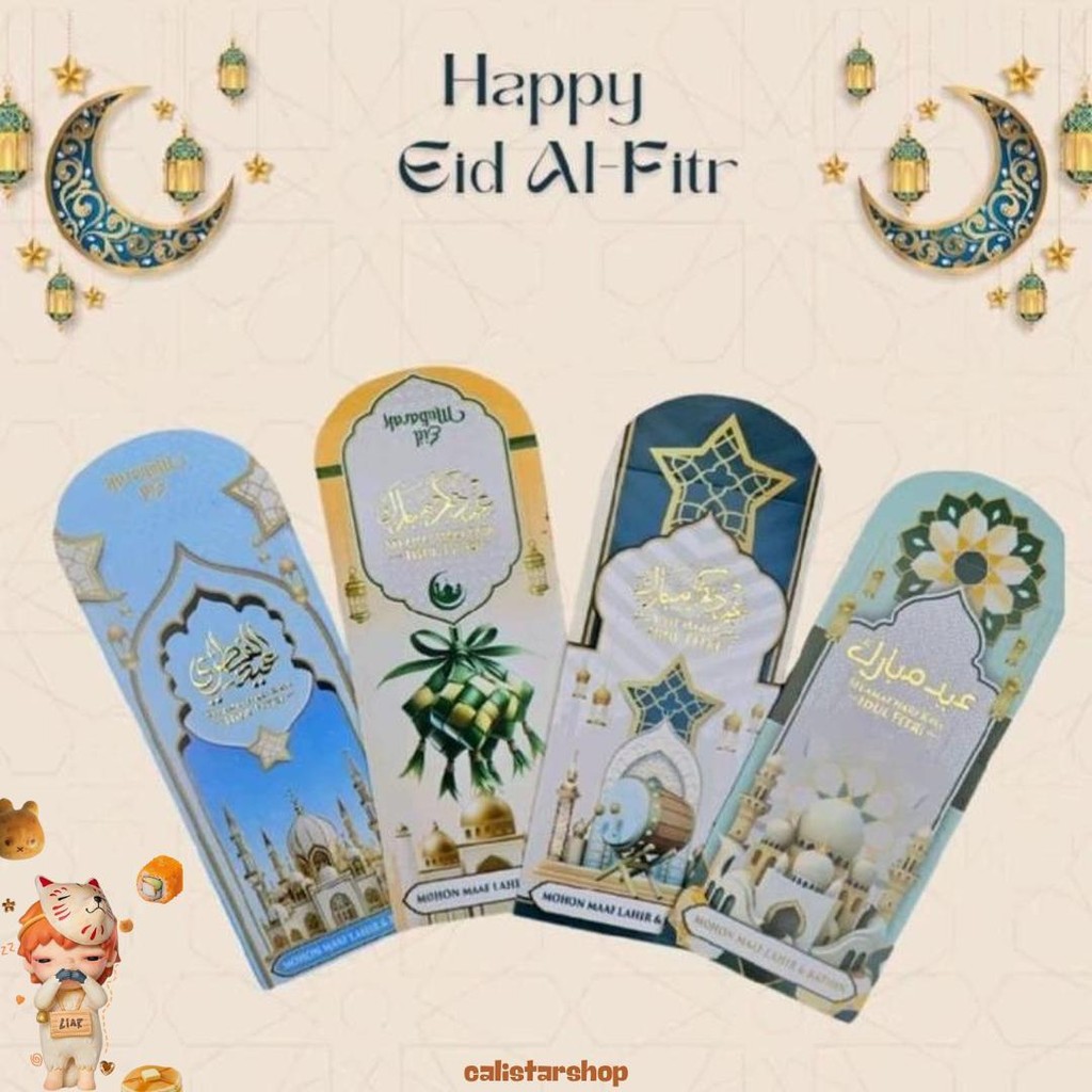 

Amplop Ampau Lebaran Poli Embos Isi 25Pcs Murah