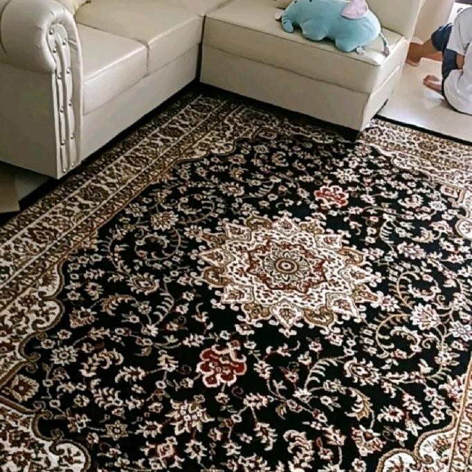 Karpet Shiraz Permadani Mewah Semi Turki Jumbo Karpet 210 x 310