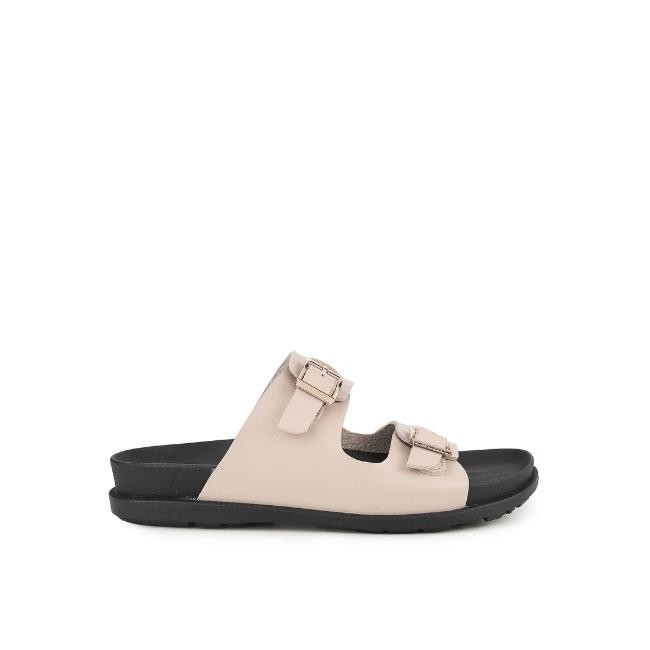 Playboy Sandal Wanita Kinza In Cream PC0095CR