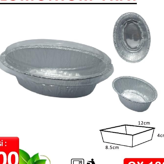 Alumunium Foil Cup O 1225 Tutup Alumunium Foil Tray Alunum Tray