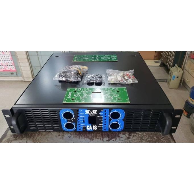 *$*$*$*$] Box Power 4ch CA18 Komplit Sparepart PCB Dan Knop