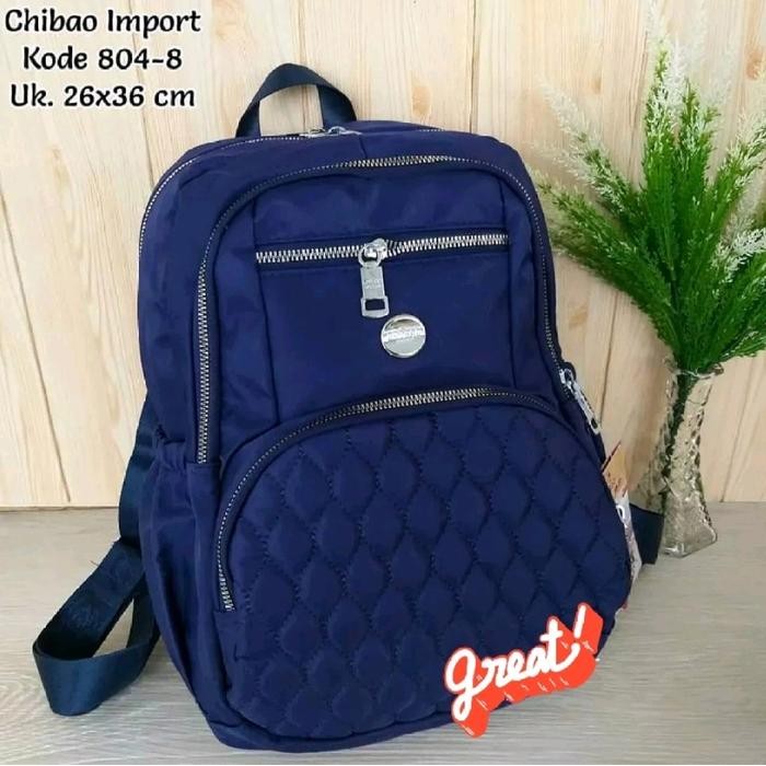 Tas Ransel Wanita Chibao Original Parasut Import Terbaru