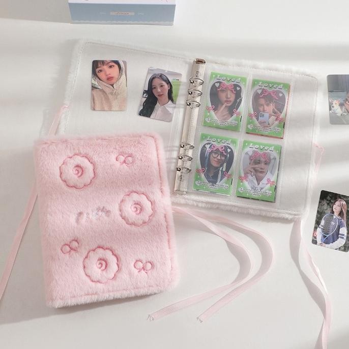 

Bibimcat - (A5 Size) Narutomaki Binder Photocard A5 6 Ring / Album PC Polaroid Bulu Fluffy
