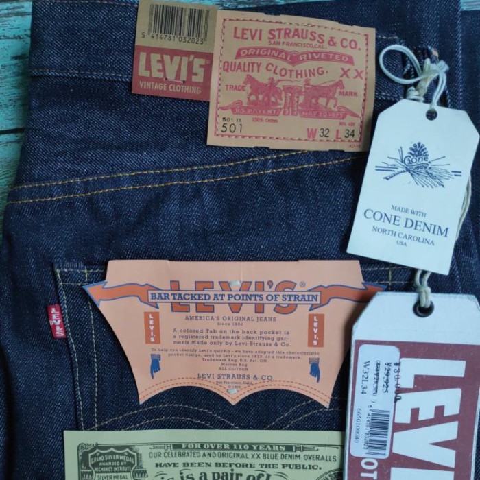 Levi's Vintage Clothing LVC 501xx 1966 Selvedge STF Made in USA RARE