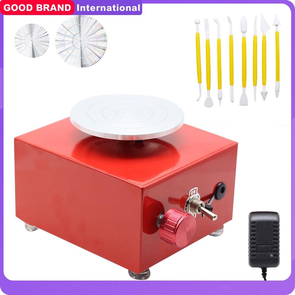 RAW Mini Turntables Pottery Wheel Pottery Machine Electric Pottery Wheel DIY Craft Potter's Wheel Ce