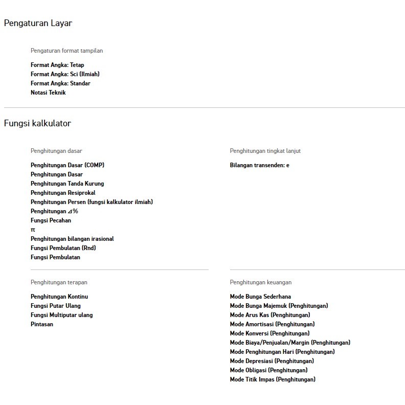 

Alulator Finanial Euangan Caio Fc-200V 2Nd Edition Calculator 200 V
