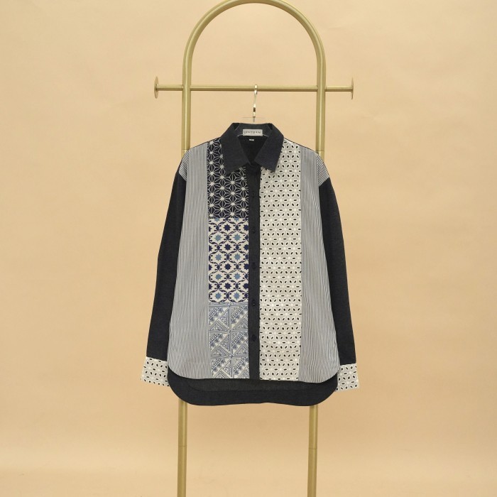 Batik Wanita AJENG Navy