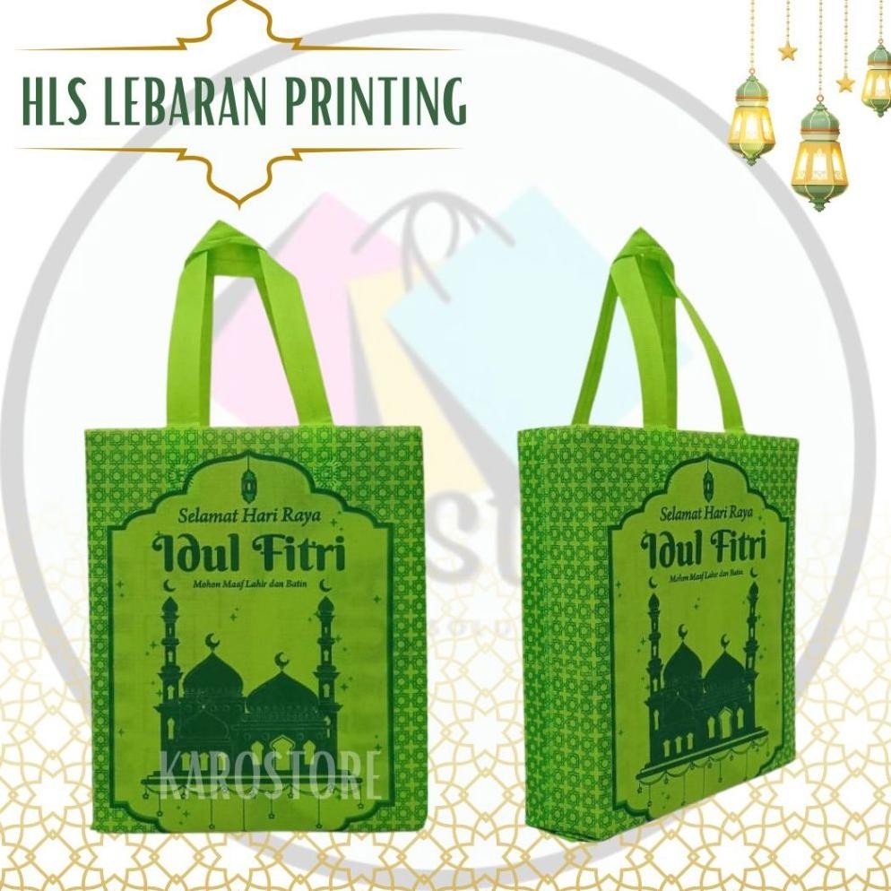 

Murah Meriah Tas lebaran 4 sisi ( 12pcs) ukuran 30x40 tas lebaran printing,tas hampers tas berbagi Premium