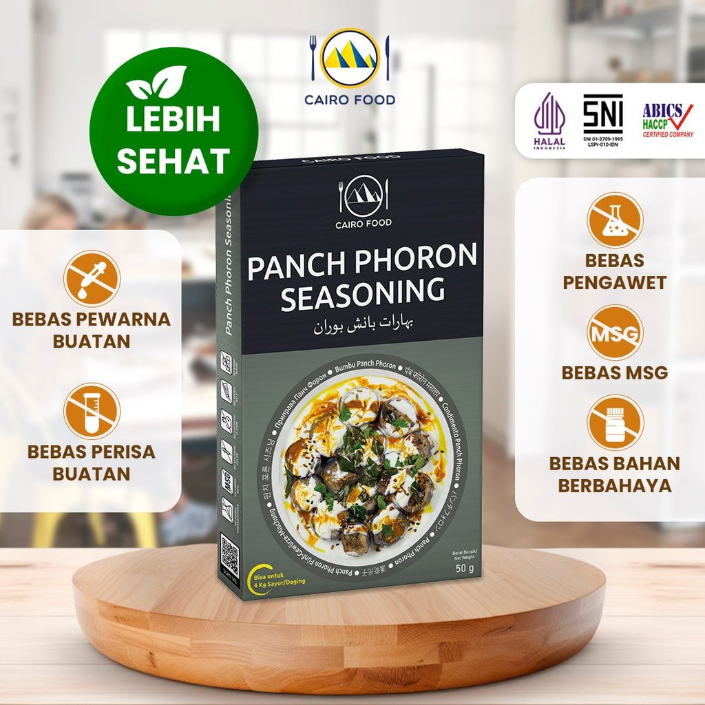 

Bumbu Panch Phoron Spice Mix Sehat - Cairo Food