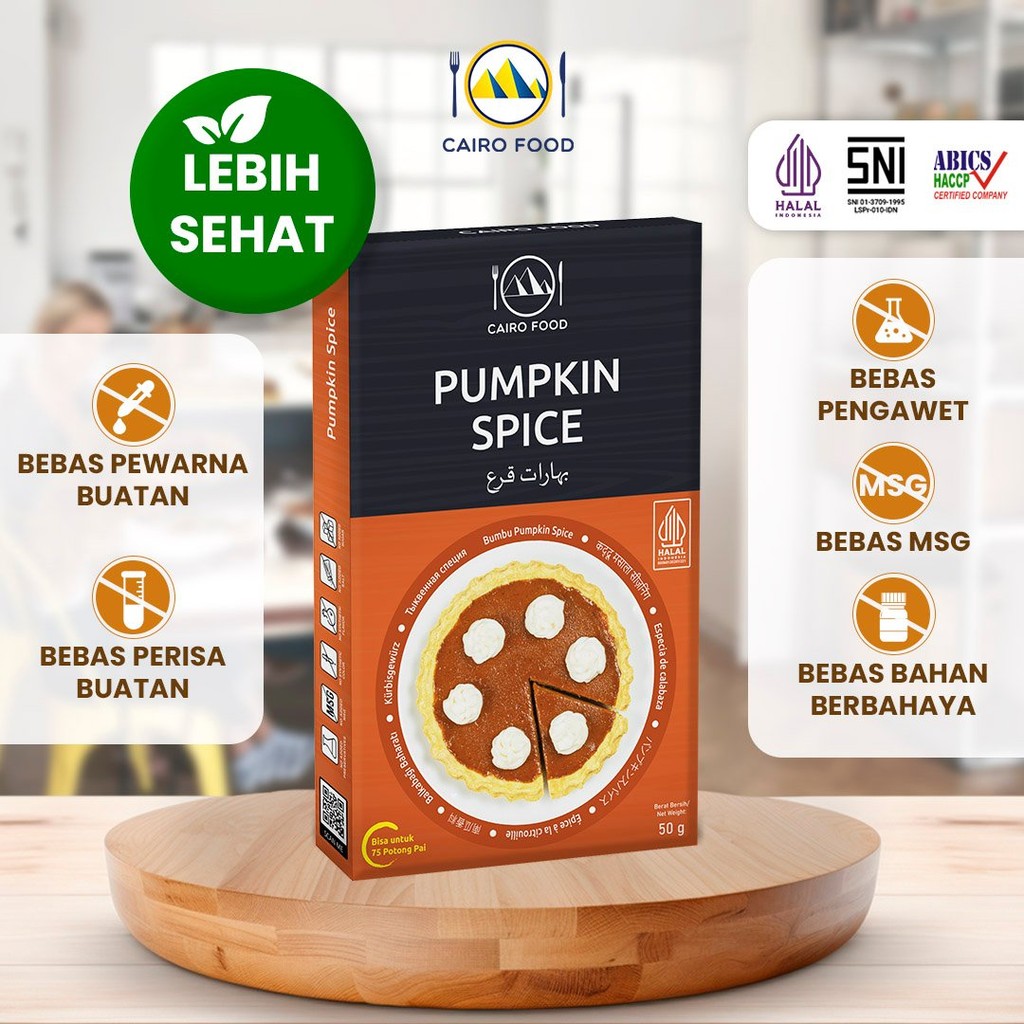 

Bumbu Pumpkin Spice Spice Mix Sehat - Cairo Food