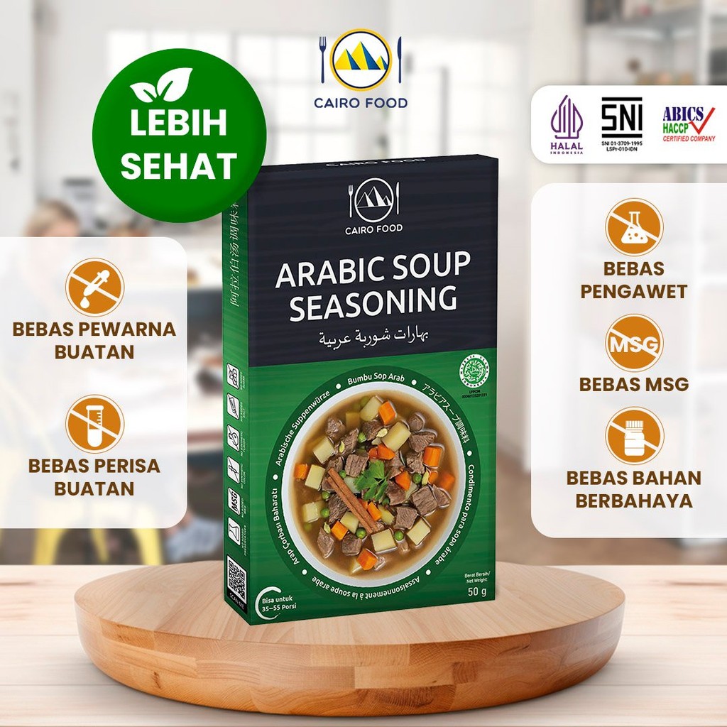 

Bumbu Sop Arab Spice Mix Sehat - Cairo Food
