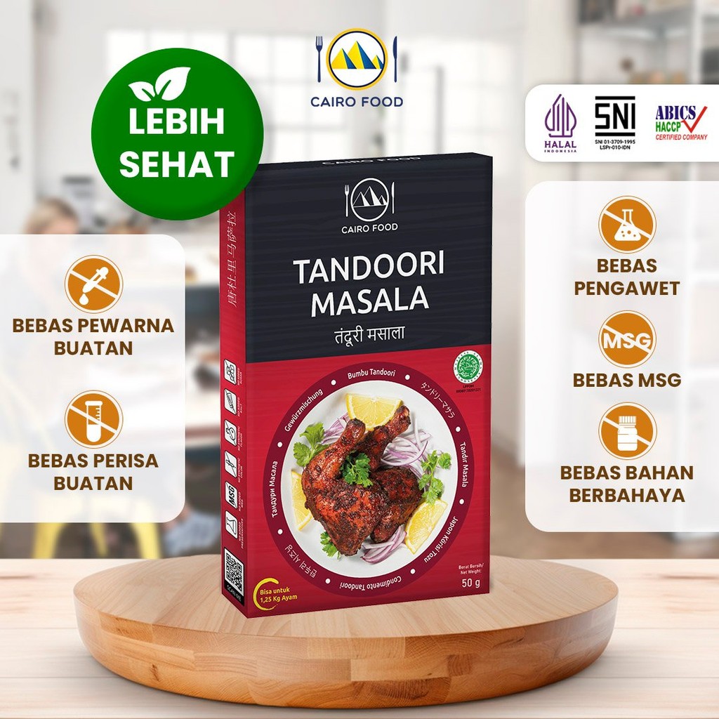 

Bumbu Tandoori Spice Mix Sehat - Cairo Food