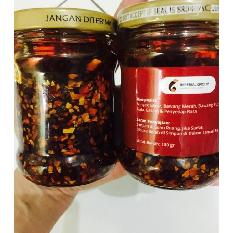 

CHILI OIL BY IMPERIAL KITCHEN & DIMSUM ( 100 % ORIGINAL GUARANTEE ) KAS76