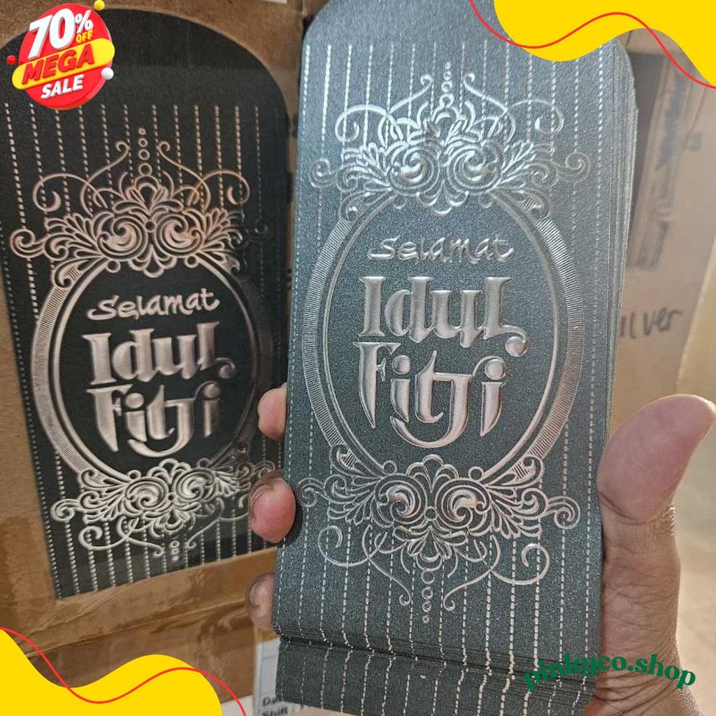 

Bellino - Grosir 1Pak Isi 50 Lembar Amplop Poli Lebaran Ukuran Sedang L Exclusive Mewah Premium Angpau Lebaran Thr Flash Sale! Diskon Hingga 70%