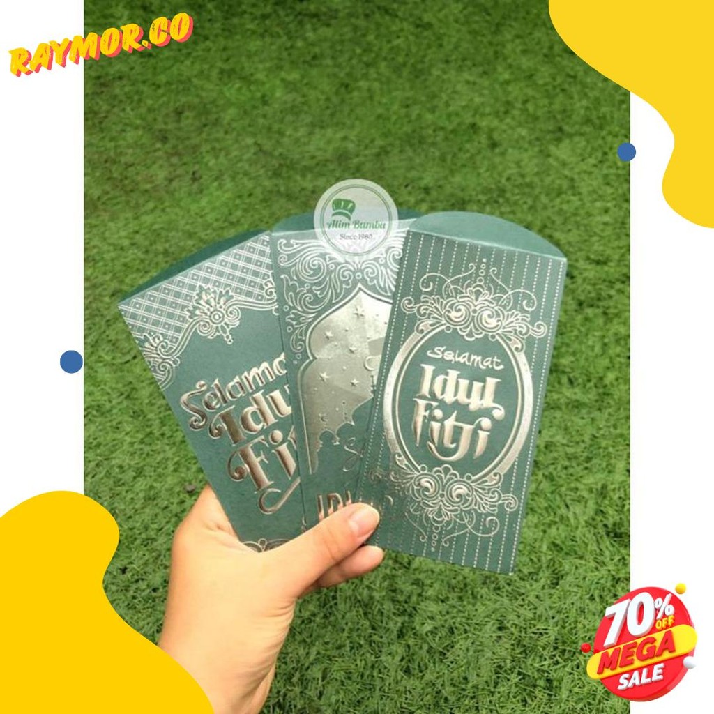 

(Isi 50 Lembar) Amplop Jumbo / Angpao Tebal Premium Thr Lebaran Idul Fitri 2023 Diskon