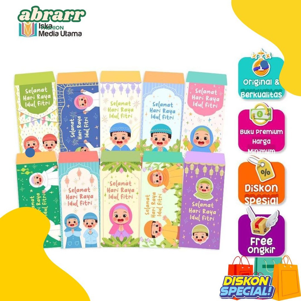 

Iska Media (Dapat 50) Amplop Lebaran Motif Lucu Flash Sale! Diskon Hingga 70%