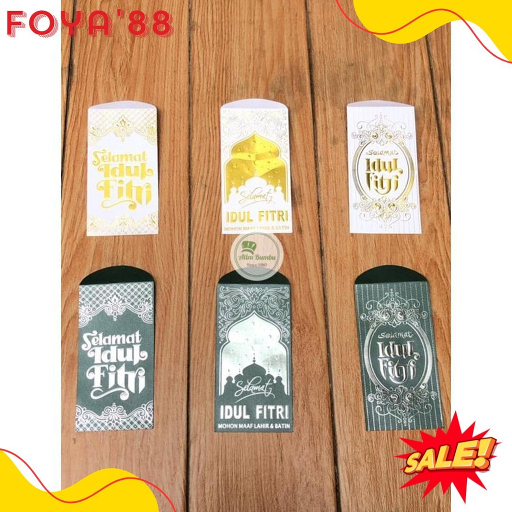 

(Isi 50 Lembar) Amplop Jumbo / Angpao Tebal Premium Thr Lebaran Idul Fitri 2023 Diskon Setengah Harga