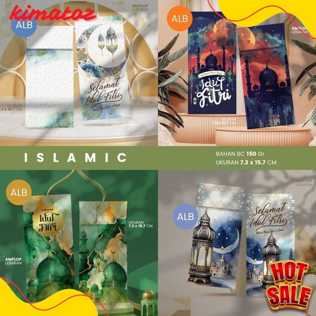 

Amplop Lebaran Premium | Amplop Lebaran Aster 150Gsm | Isi 100Pcs 4Motif (Sesuai Tema) | Amplop Lebaran Kekinian Flash Sale! Diskon Hingga 70%