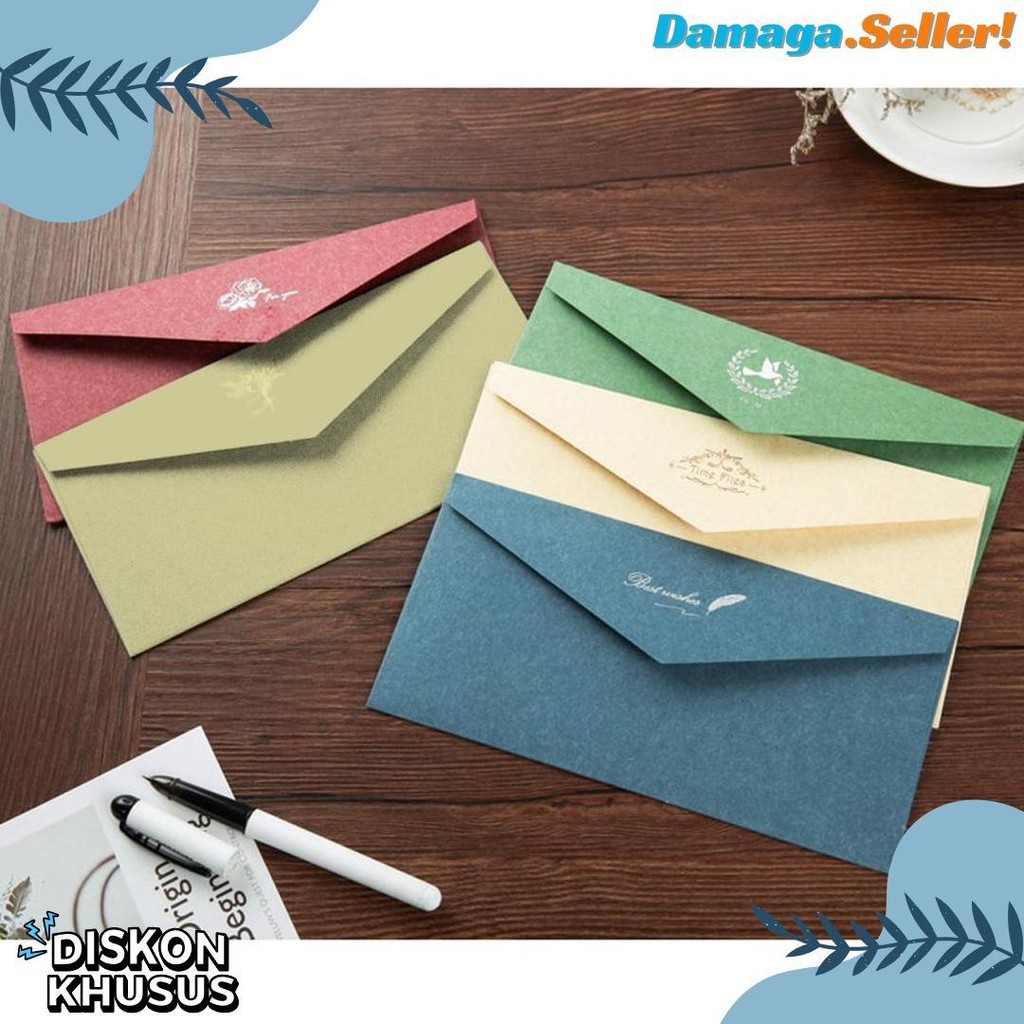 

1 Pack Isi 5 Amplop Uang Besar Jumbo Polos Angpao Pernikahan Angpau Lebaran Nikah Diskon