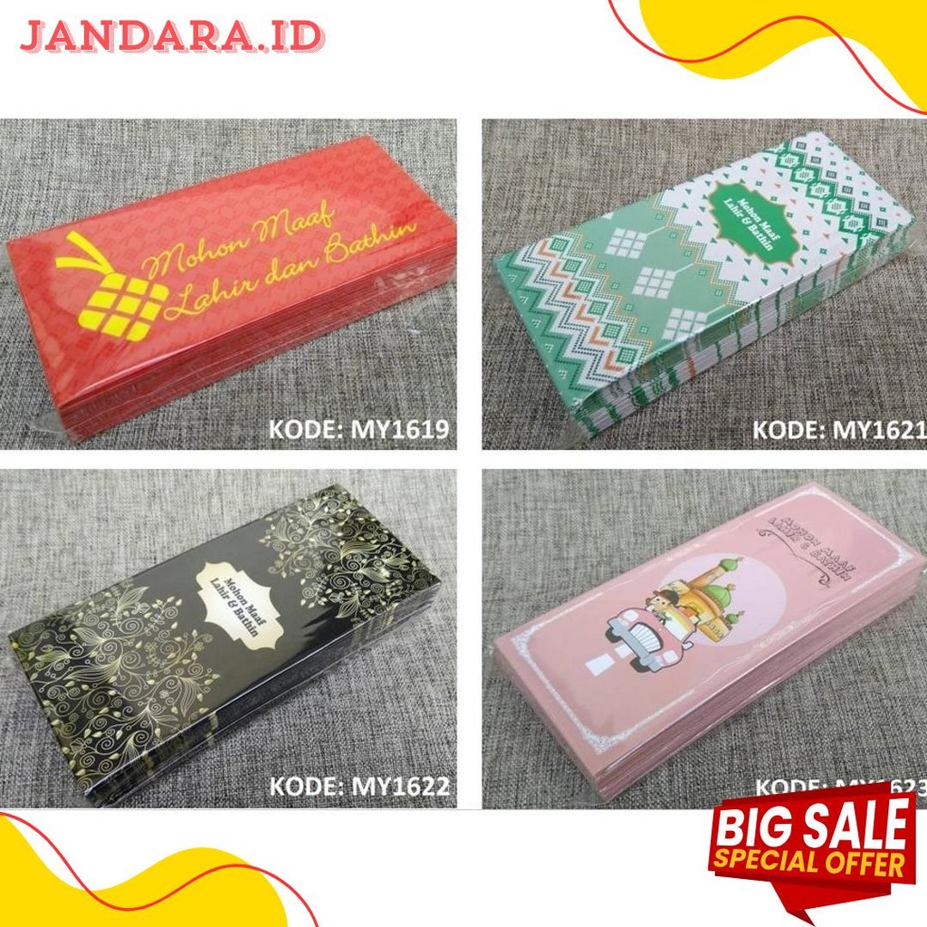 

Amplop Lebaran - Angpao Lebaran Exclusive Code My1622 Terlengkap Dan Termurah