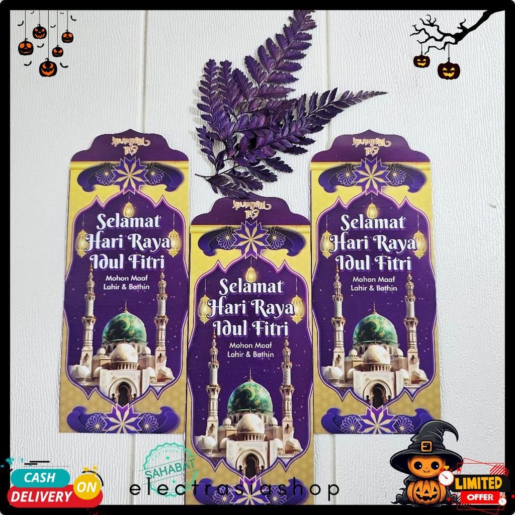 

100 Pcs Amplop Lebaran Idul Fitri Motif Masjid Ukuran Besar / Amplop Masjid Terbaru 2025 Terlaris! Produk Ini Banyak Dicari
