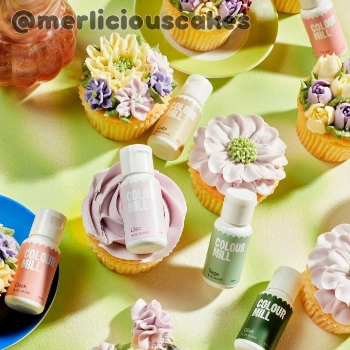 

Termantab] Colour Mill 6 Pcs Botanical Pack 20 ml Oil Based Colouring