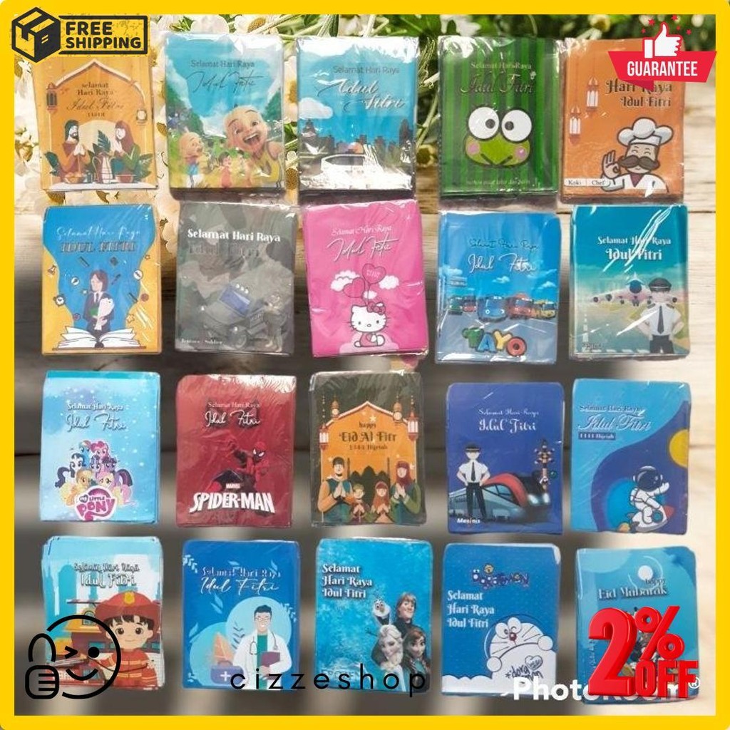 

Grosir 50 Pack Isi 500 Amplop Lebaran Uk Mini Diskon