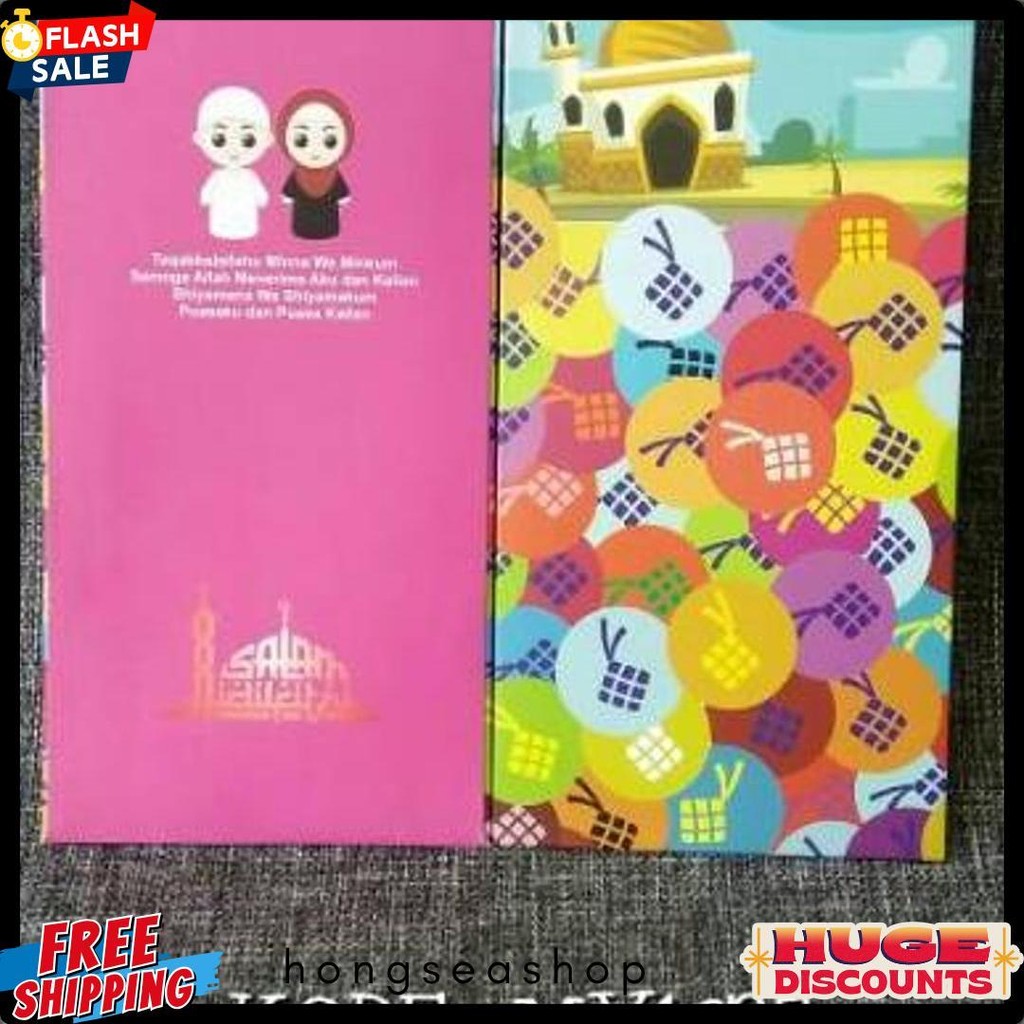 

Amplop Lebaran - Angpao Lebaran Eklusive Kode My1625 Flash Sale! Diskon Hingga 70%