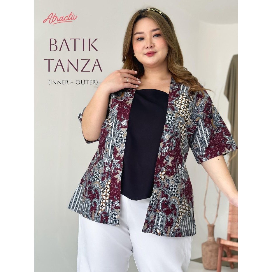 ATRACTIV Batik Jumbo Wanita LD120 LD130 LD142 Batik Kutubaru Jumbo Ata