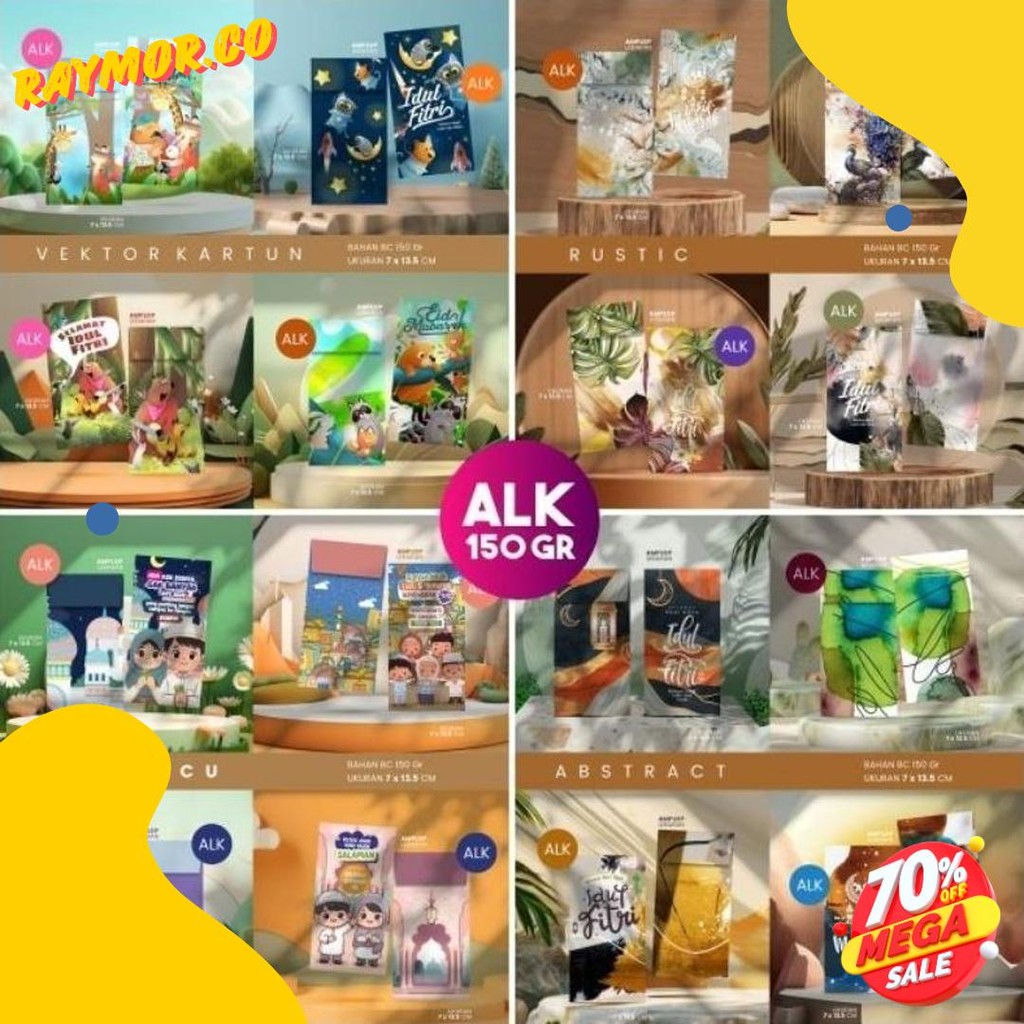 

Amplop Lebaran Premium | Amplop Lebaran Aster 150Gsm | Isi 100Pcs 4Motif (Sesuai Tema) | Amplop Lebaran Kekinian Flash Sale! Diskon Hingga 70%