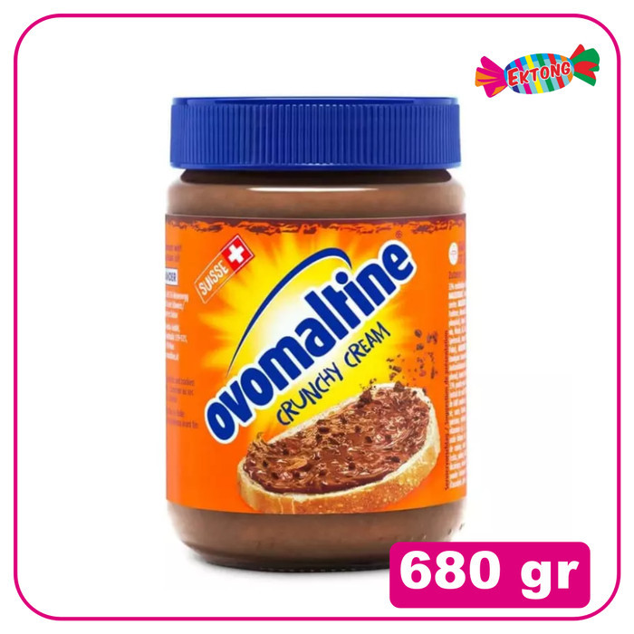 OVOMALTINE CRUNCHY CREAM ( SELAI OVOMALTINE ) 680 GR